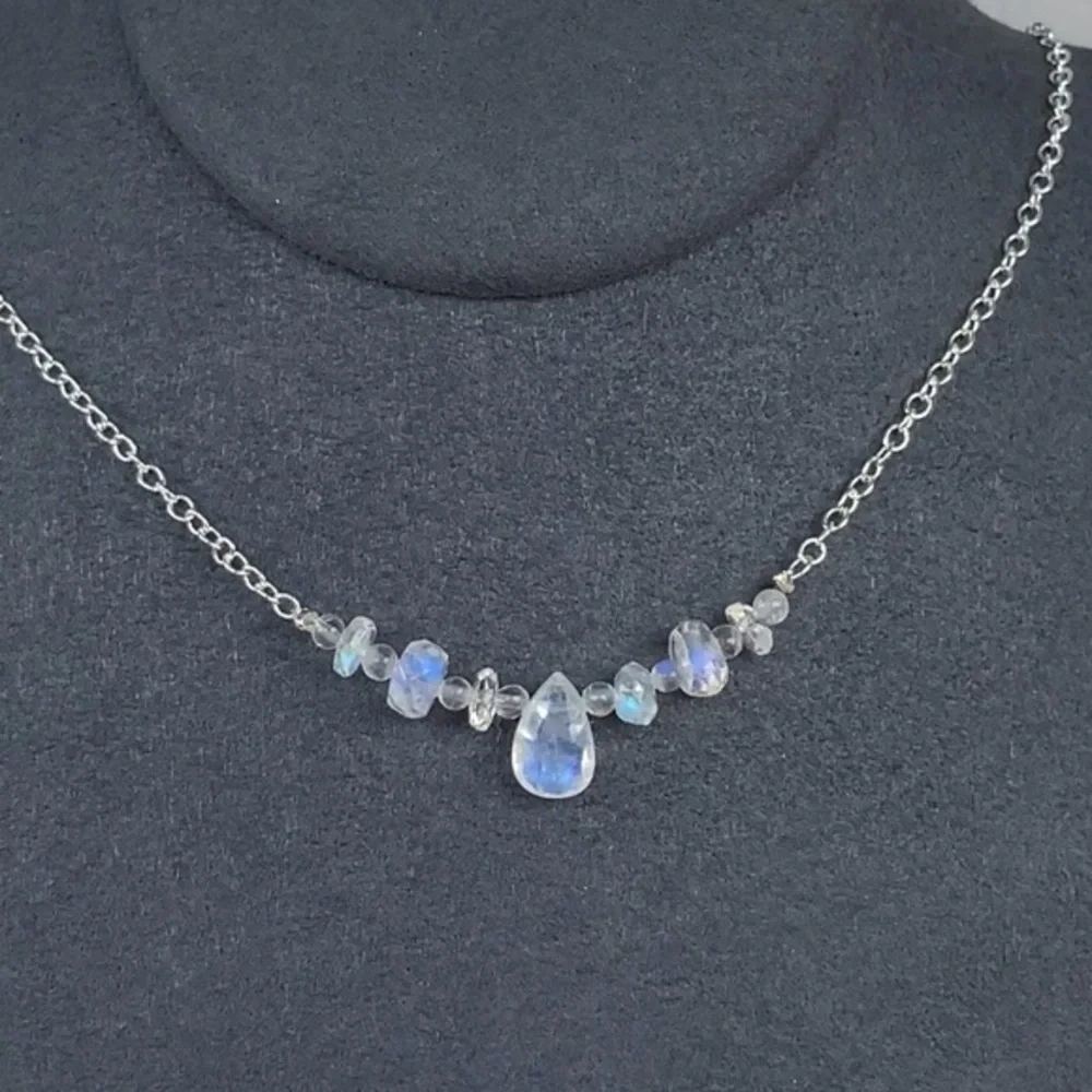 Hand Made Moonstone Necklace